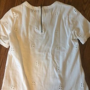 Women’s anthropologie quarter zip blouse